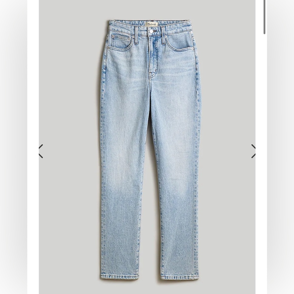 Madewell The Curvy Perfect Vintage Jean light wash